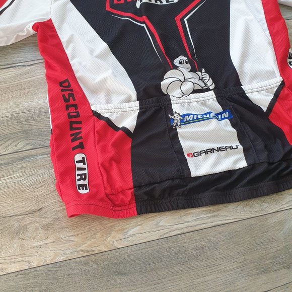 Louis Garneau LG L Large Mens Cycling Jersey Shirt Road Bicycle Racing Tour - Picture 8 of 9